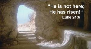 he is risen e
